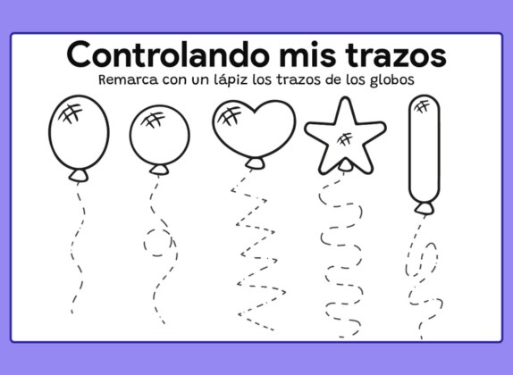 tareas para niños de kinder